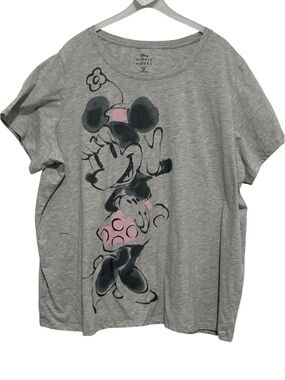 Disney Gray Minnie Mouse Tee